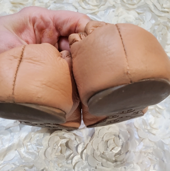 Tory burch brown leather flats - Picture 6 of 15
